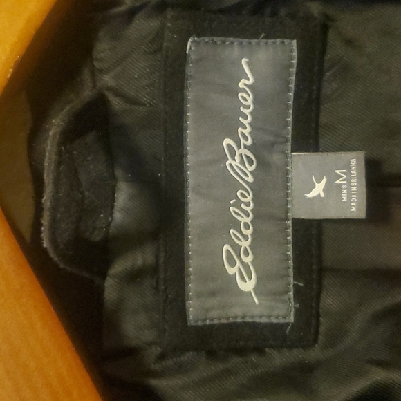 Mens Wool Jacket by Eddie Bauer Size Medium - Picture 2 of 8